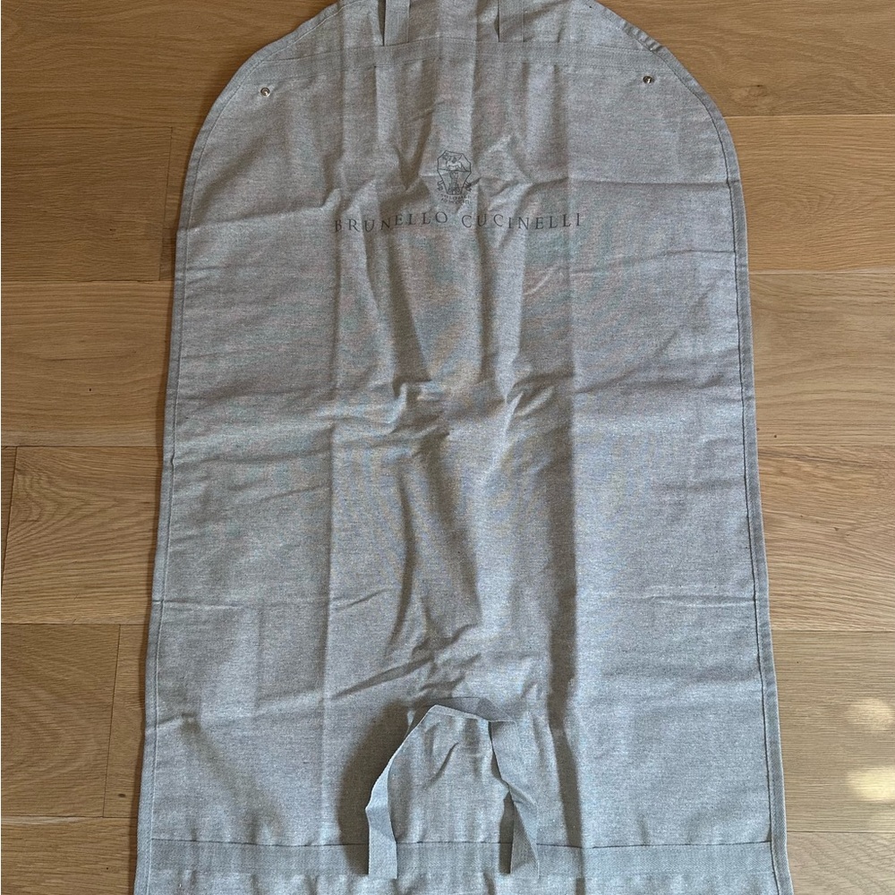 Brunello Cucinelli Gray Garment Bag Assortment
